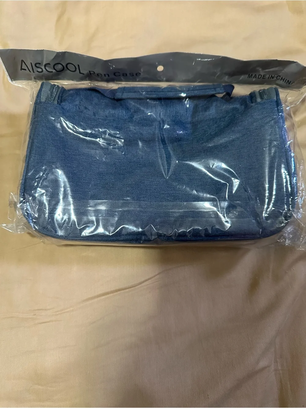 NWT Aiscool Blue Pencil, Pen, Stationary Case Organizer for School or Office